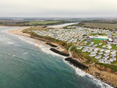 ניוקאסל New Sea View Platinum Caravan With Huge Decking מראה חיצוני תמונה